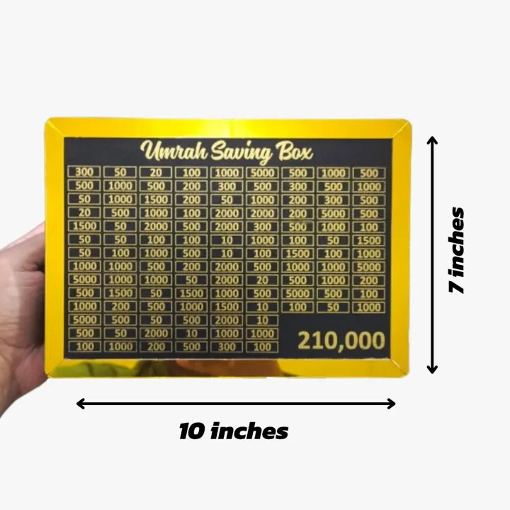 Umrah Saving Box