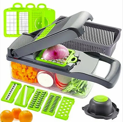 Kitchen large capacity multifunctional vegetable slicer