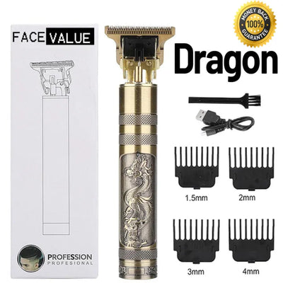 Face Value T9 Trimmer For Men Hair Zero Gapped Clipper Professional Cordless Haircut Electric Usb Charging Beard Trimmer For Men