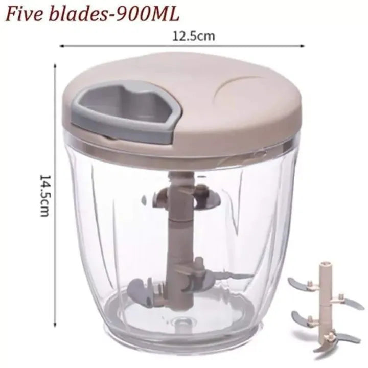 Manual Rotate Vegetable And Fruit Cutter