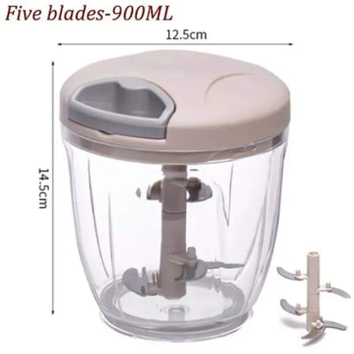 Manual Rotate Vegetable And Fruit Cutter